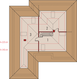 Poddasze projektu - Afra G1