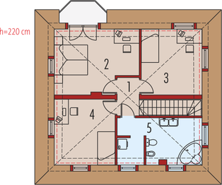 Poddasze projektu - Agata