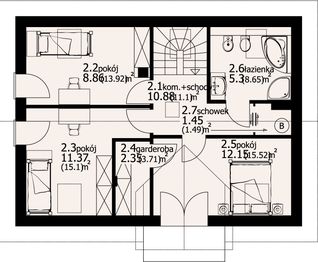 Poddasze projektu - Działoszyce