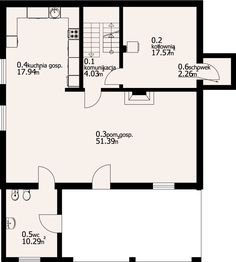 Piwnica projektu - Jaworzynka duża