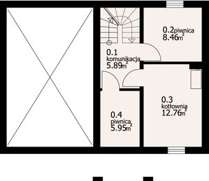 Piwnica projektu - Działoszyce 9