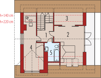 Poddasze projektu - Konstancja (mała)