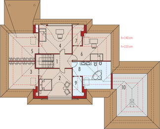 Poddasze projektu - Kora G2