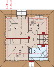 Poddasze projektu - Karina