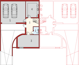Piwnica projektu - Błażej G2 (bliźniak)