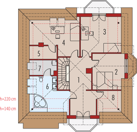 Poddasze projektu - Karmina G1