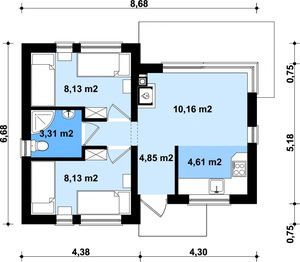 Parter projektu - G255 - Budynek rekreacji indywidualnej