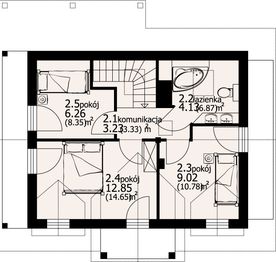 Poddasze projektu - Gaik sudecki dw-01