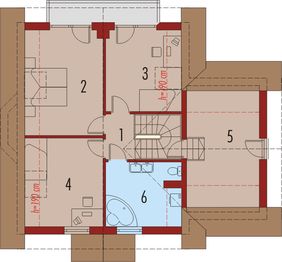 Poddasze projektu - Hiacynt G1