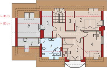 Poddasze projektu - Jagienka G1