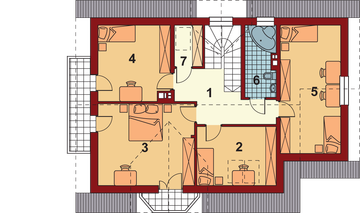 Poddasze projektu - Salo II Termo