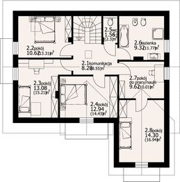 Poddasze projektu - Miłocin 3