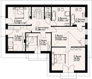 Poddasze projektu - Miłocin 5