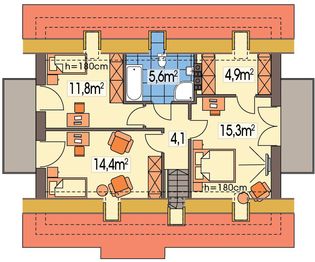 Poddasze projektu - Abc wersja A paliwo stałe