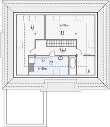 Poddasze projektu - Tytus 2d