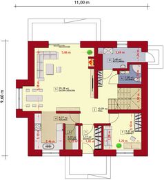 Parter projektu - Dom w Pensylwanii 1