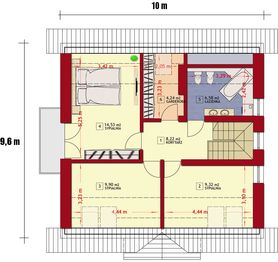 Poddasze projektu - Dom w Pensylwanii 2 (na paliwo stałe)