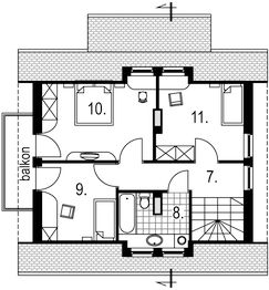 Poddasze projektu - Sarna