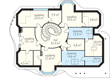 Poddasze projektu - Alvaro