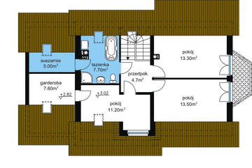 Poddasze projektu - BW-03