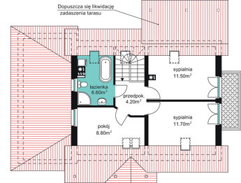 Poddasze projektu - BW-09wariant