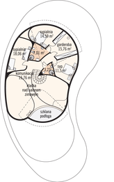 Piętro 1 projektu - Klub Pablo