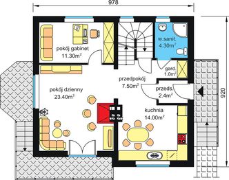 Parter projektu - W-7.12a podpiwniczony