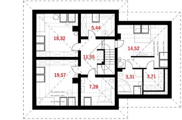 Poddasze projektu - Obi