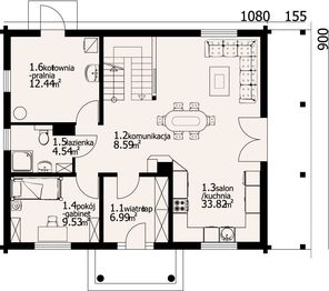 Parter projektu - Jaworki 3 dw