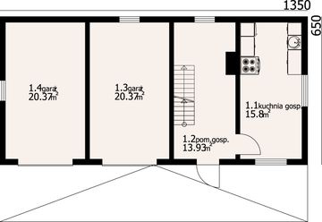 Parter projektu - Garaż gds 2 gkk