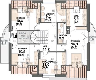 Poddasze projektu - Plastuś