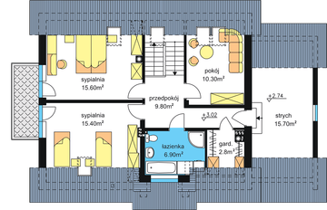 Poddasze projektu - W-49.12b