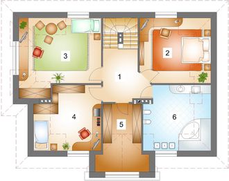 Poddasze projektu - JM 100