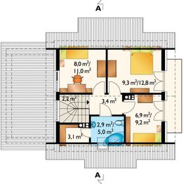 Poddasze projektu - Smyk (1318)