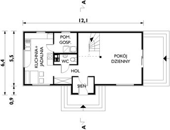 Parter projektu - Kąkol - szkielet drewniany lekki
