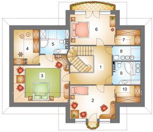 Poddasze projektu - JM 105