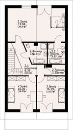 Poddasze projektu - Wąsowo mg2