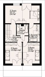 Poddasze projektu - Wąsowo wąskie mk1