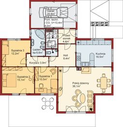 Parter projektu - Domek Sosnowy (008 DE RM)