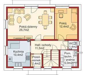 Parter projektu - Domek Ciepły (012 ET)