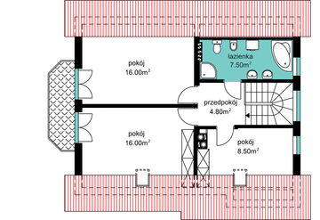 Poddasze projektu - BW-19 wariant podp.