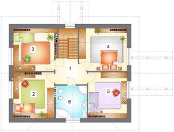 Poddasze projektu - JM 125
