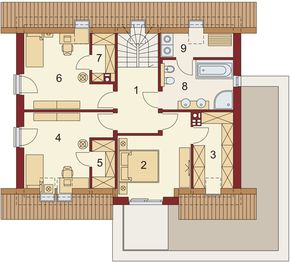 Poddasze projektu - Ksawery 2 PS
