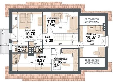 Poddasze projektu - Guliwer N