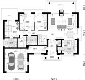 Parter projektu - Willa parkowa