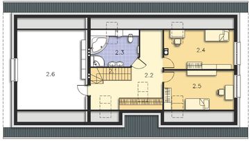 Poddasze projektu - Nikozja II DCP349a
