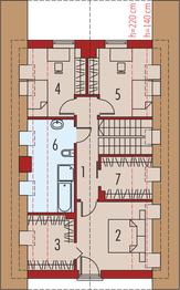 Poddasze projektu - Elias G1 energo
