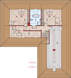 Poddasze projektu - Magnus II G2