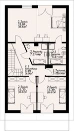 Poddasze projektu - Wąsowo + biuro