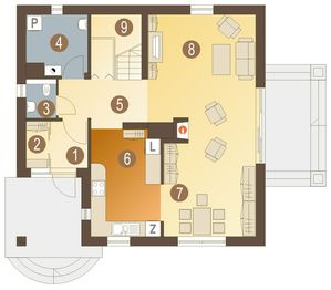 Parter projektu - Ewa bez garażu [B]